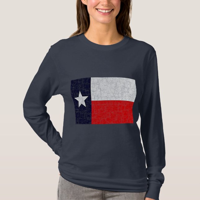 CAMISETA BANDEIRA DO ESTADO DE TEXAS (Frente)