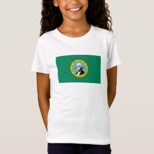 Camiseta Bandeira do Estado de Washington