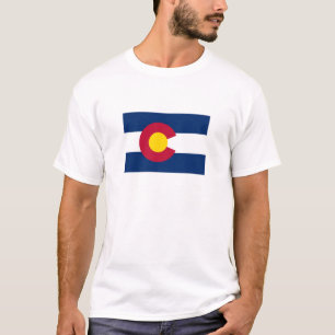 Camiseta Bandeira do Estado do Colorado