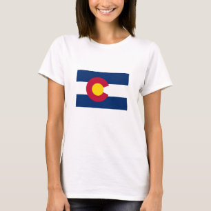 Camiseta Bandeira do Estado do Colorado