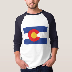 Camiseta Bandeira do Estado do Colorado