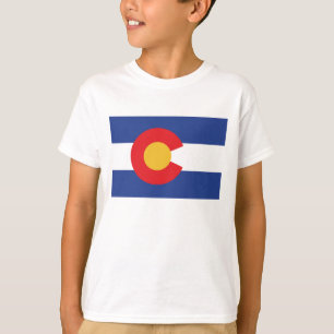 Camiseta Bandeira do Estado do Colorado