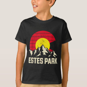 Camiseta bandeira do estado do colorado aventura da montanh