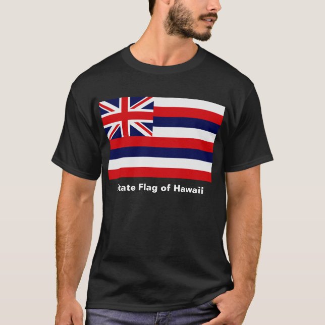 Camiseta Bandeira do Estado do Havaí (Frente)