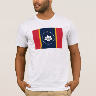 Camiseta Bandeira do Estado do Mississippi 2020