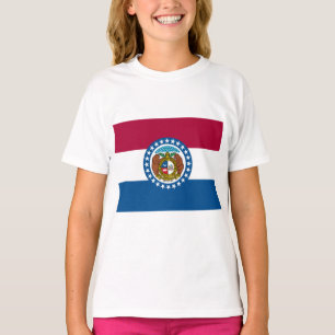 Camiseta Bandeira do Estado do Missouri
