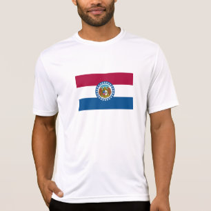 Camiseta Bandeira do Estado do Missouri