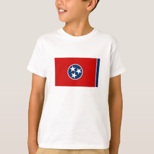 Camiseta Bandeira do Estado do Tennessee