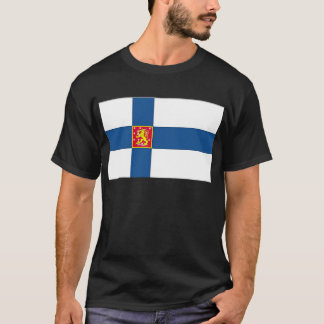Camiseta Bandeira do Estado Finlandês
