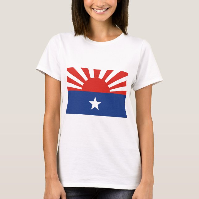 Camiseta Bandeira do exército de libertação nacional de (Frente)