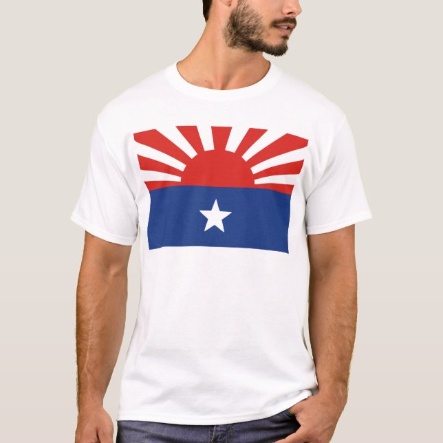 Camiseta Bandeira do exército de libertação nacional de (Frente)