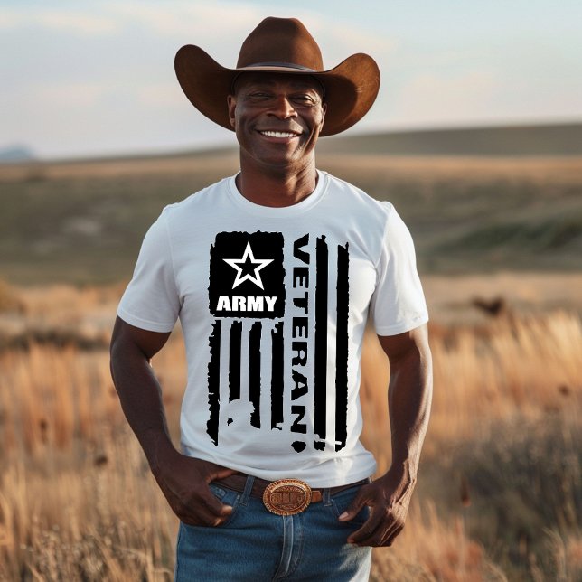 Camiseta Bandeira do Exército dos EUA (Criador carregado)