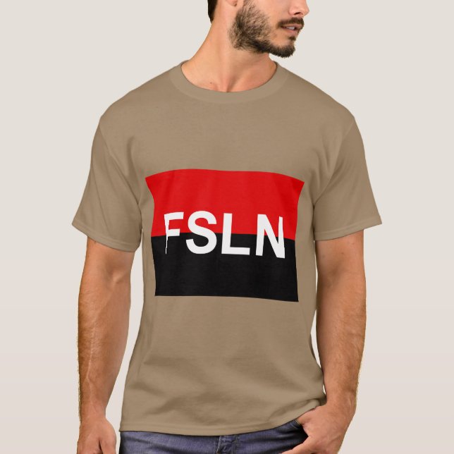 Camiseta Bandeira do FSLN (Frente)