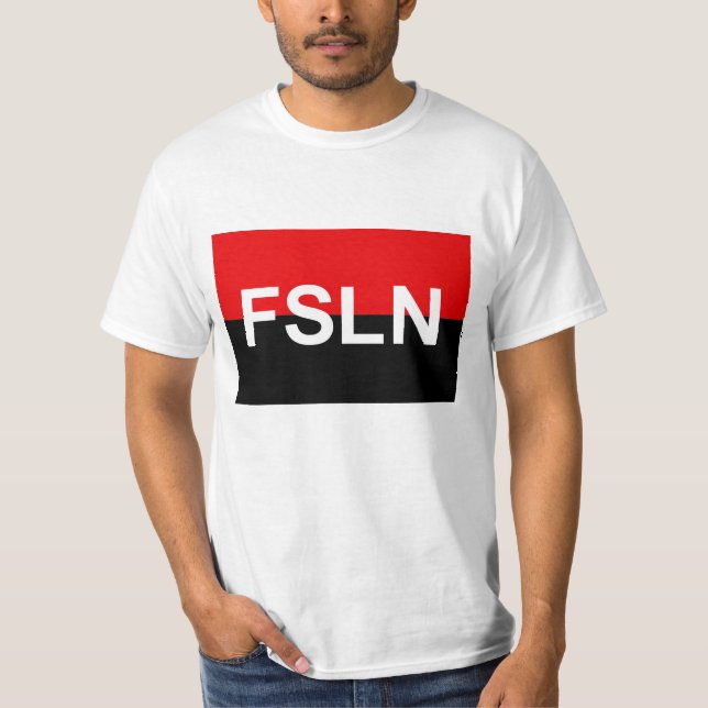 Camiseta Bandeira do FSLN (Frente)