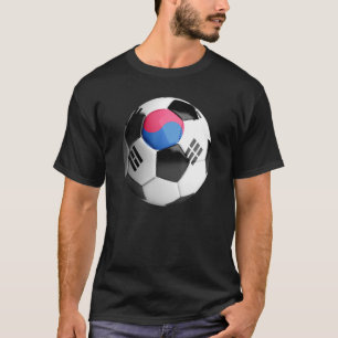 Camiseta Bandeira do Futebol da Coreia do Sul