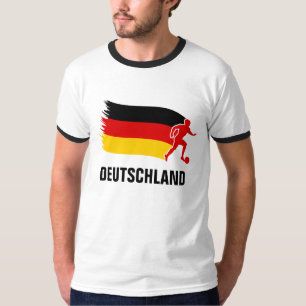 Camiseta Bandeira do futebol de Alemanha
