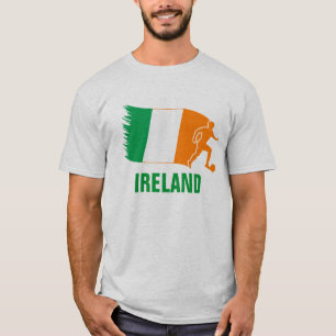 Camiseta Bandeira do futebol de Ireland