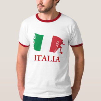 Camiseta Bandeira do futebol de Italia