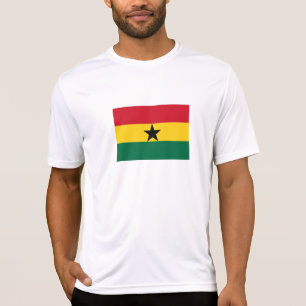 Camiseta Bandeira do Gana