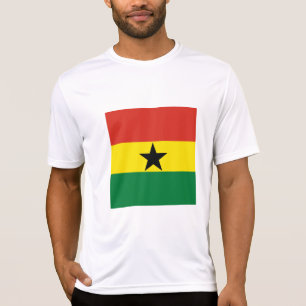 Camiseta Bandeira do Gana
