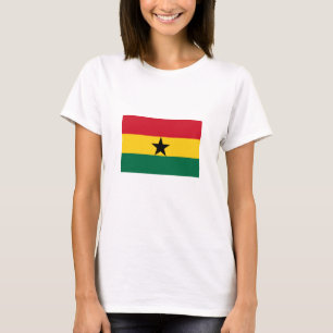 Camiseta Bandeira do Gana