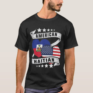 Camiseta Bandeira do Haiti Americano
