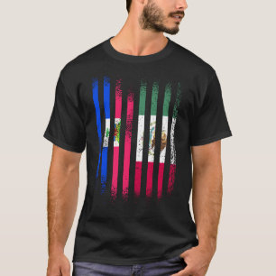 Camiseta Bandeira do Haiti México Cultivou Bandeiras do Paí