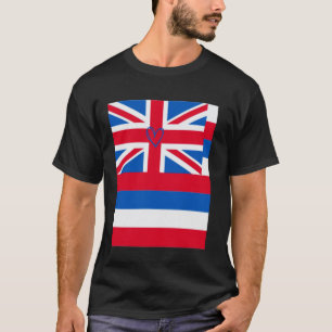 Camiseta Bandeira do Havaí Coração Havaiano Orgulhosa Heran