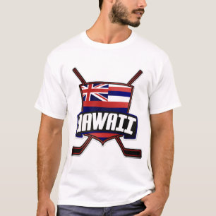 Camiseta Bandeira do hóquei em gelo de Havaí