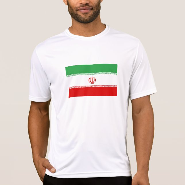 Camiseta Bandeira do Irã (Frente)