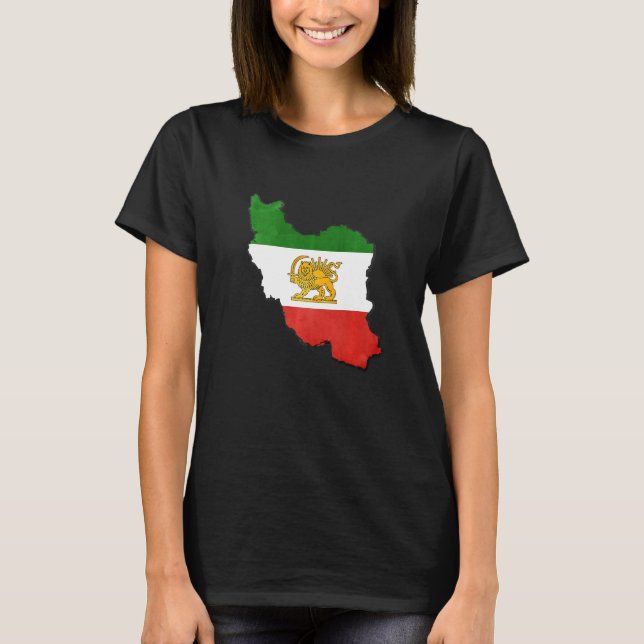 Camiseta Bandeira do Irã (Frente)