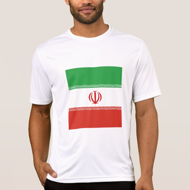 Camiseta Bandeira do Irã (Frente)