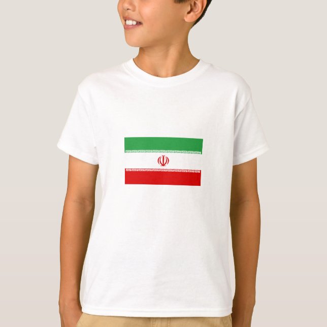 Camiseta Bandeira do Irã (Frente)