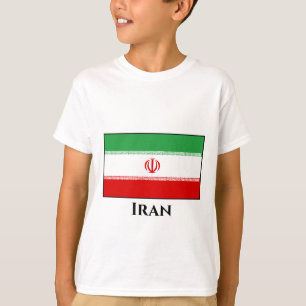 Camiseta Bandeira do Irã (iraniano)