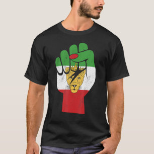 Camiseta Bandeira do Irã, Símbolo do Leão Iraniano, Lioness