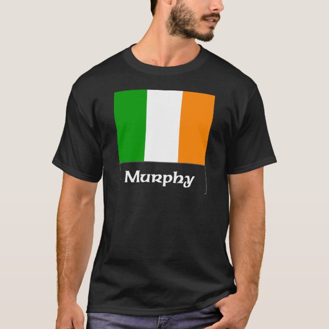 Camiseta Bandeira do irlandês de Murphy (Frente)