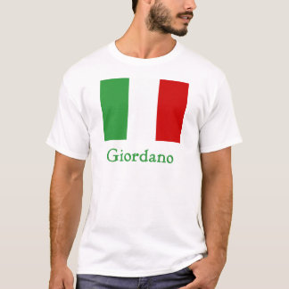 Camiseta Bandeira do italiano de Giordano