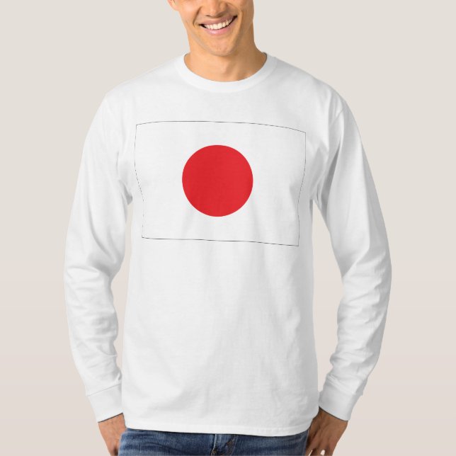 Camiseta Bandeira do Japão (Frente)
