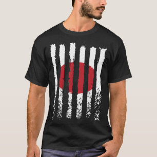 Camiseta Bandeira do Japão adora orgulhosamente pessoas jap