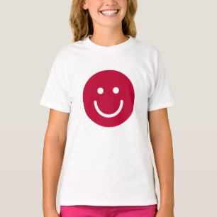 Camiseta Bandeira do Japão com rosto de sorriso