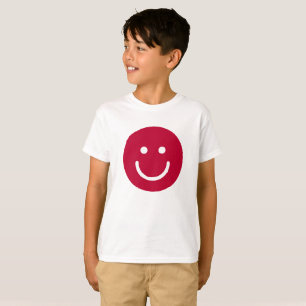 Camiseta Bandeira do Japão com rosto de sorriso