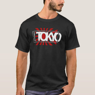 Camiseta Bandeira do Japão de Tóquio