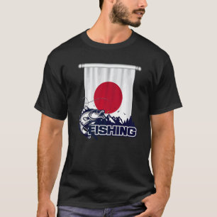 Camiseta Bandeira do Japão Pesca no Japão