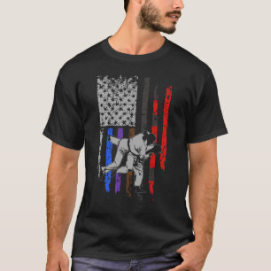 Camiseta Bandeira do Jiu Jitsu Stars & Stripes Classificam