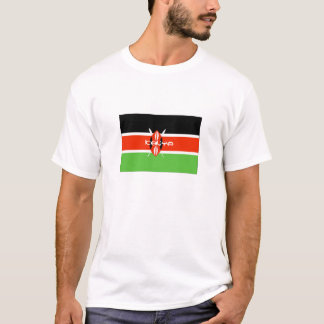 Camiseta Bandeira do Kenyan