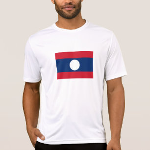 Camiseta Bandeira do Laos