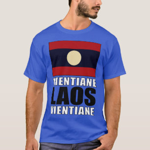 Camiseta Bandeira do Laos