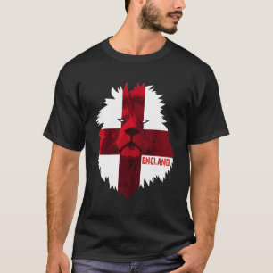 Camiseta Bandeira do Leão do Orgulho Nacional da Inglaterra