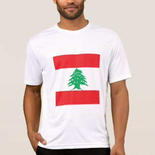 Camiseta bandeira do Líbano
