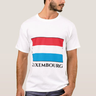 Camiseta Bandeira do Luxemburgo